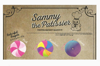 Sammy the Patissier colorful bagel squishy