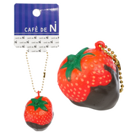 Cafe De N Fondue Strawberry squishy