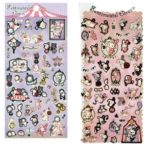 San-X Sentimental Circus Dreamy land foil stickers