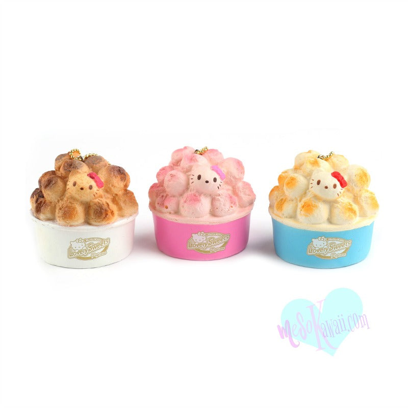 Hello Kitty Double Scoop Ice Cream Squishy-RARE